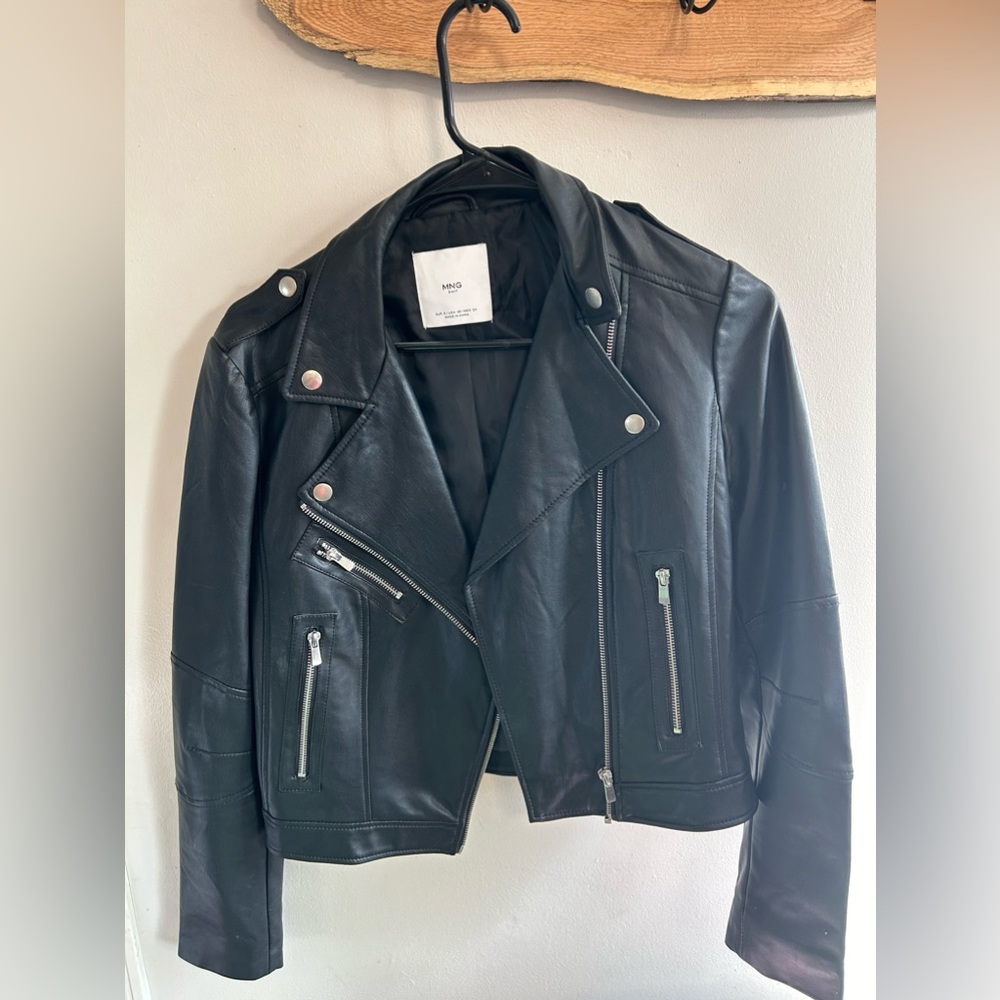 Women’s faux leather jacket size XS